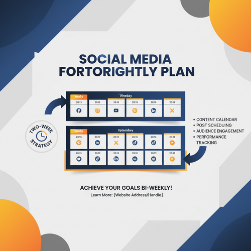 Social Media Fortnightly Plan